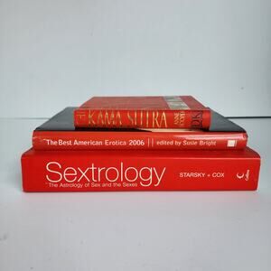 Aesthetic Red Trio Book Set